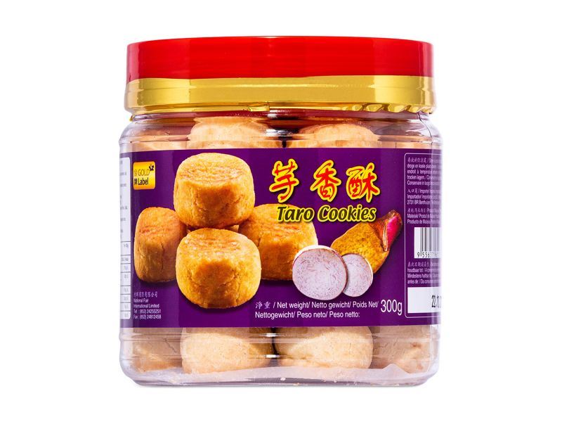 Gold Label Taro Cookies 金牌 香芋酥