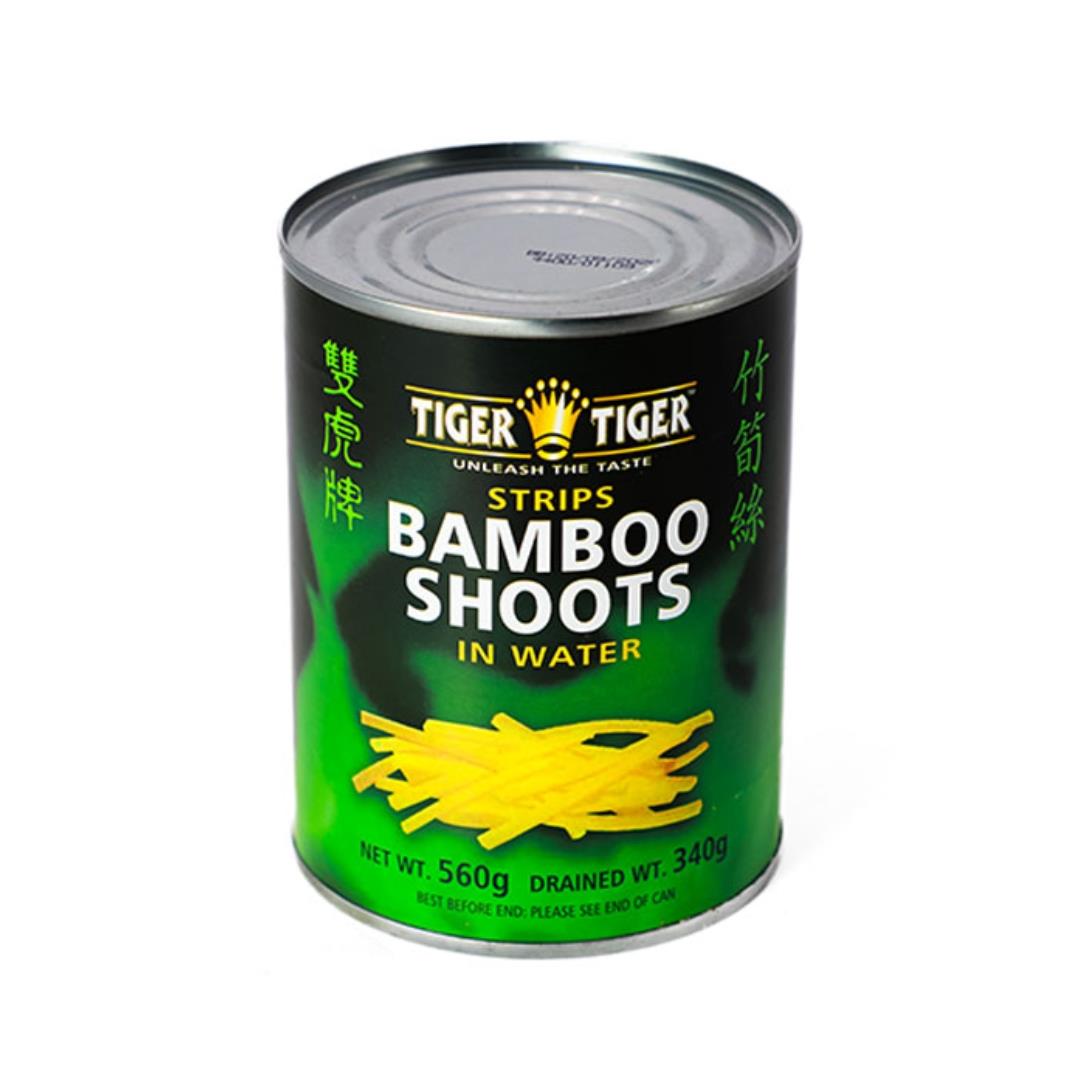 Tiger Tiger Strips Bamboo Shoot in Water 雙虎牌 竹筍絲
