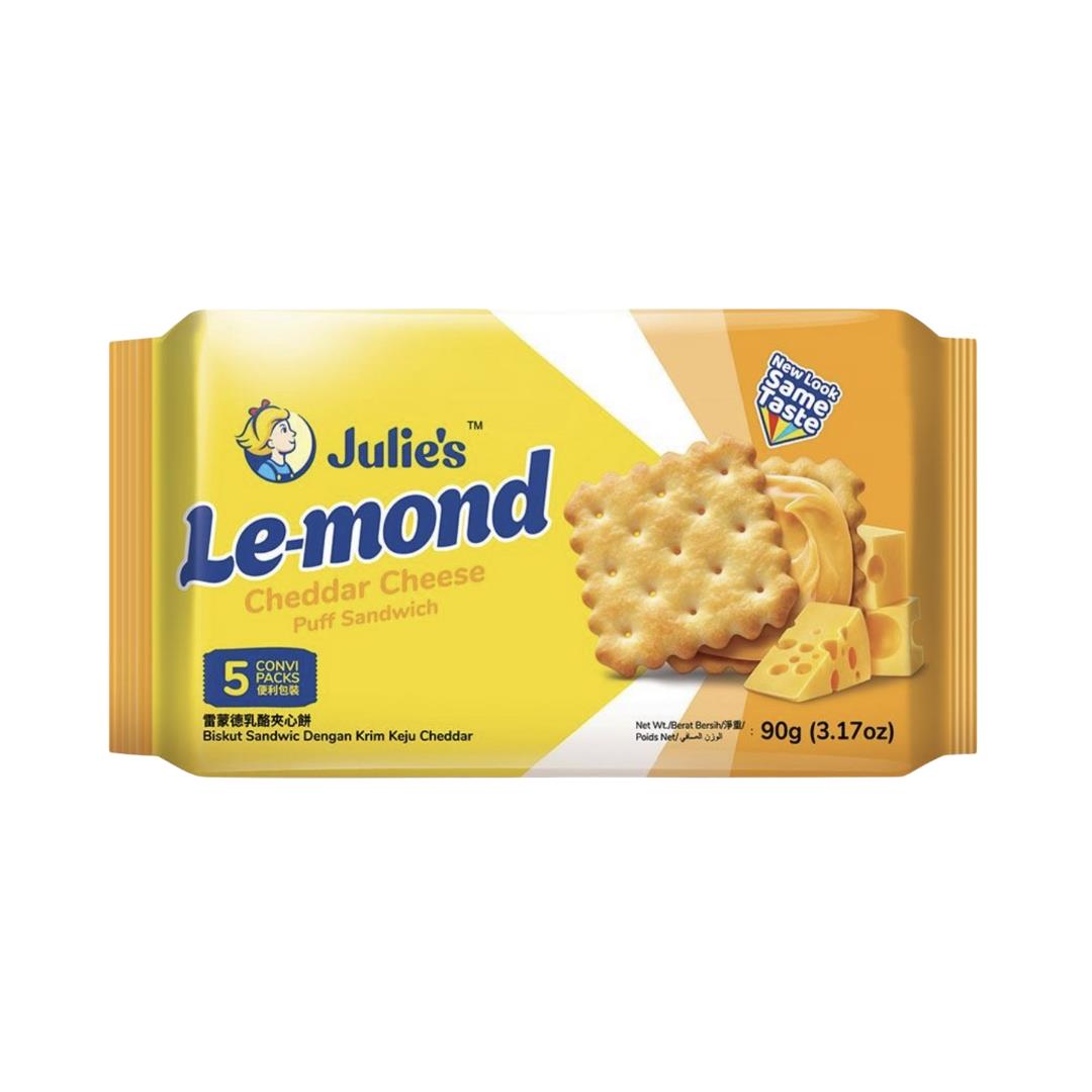 Julie's Le-mond Cheddar Cheese Puff Sandwich 茱蒂絲 雷蒙德乳酪夾心餅