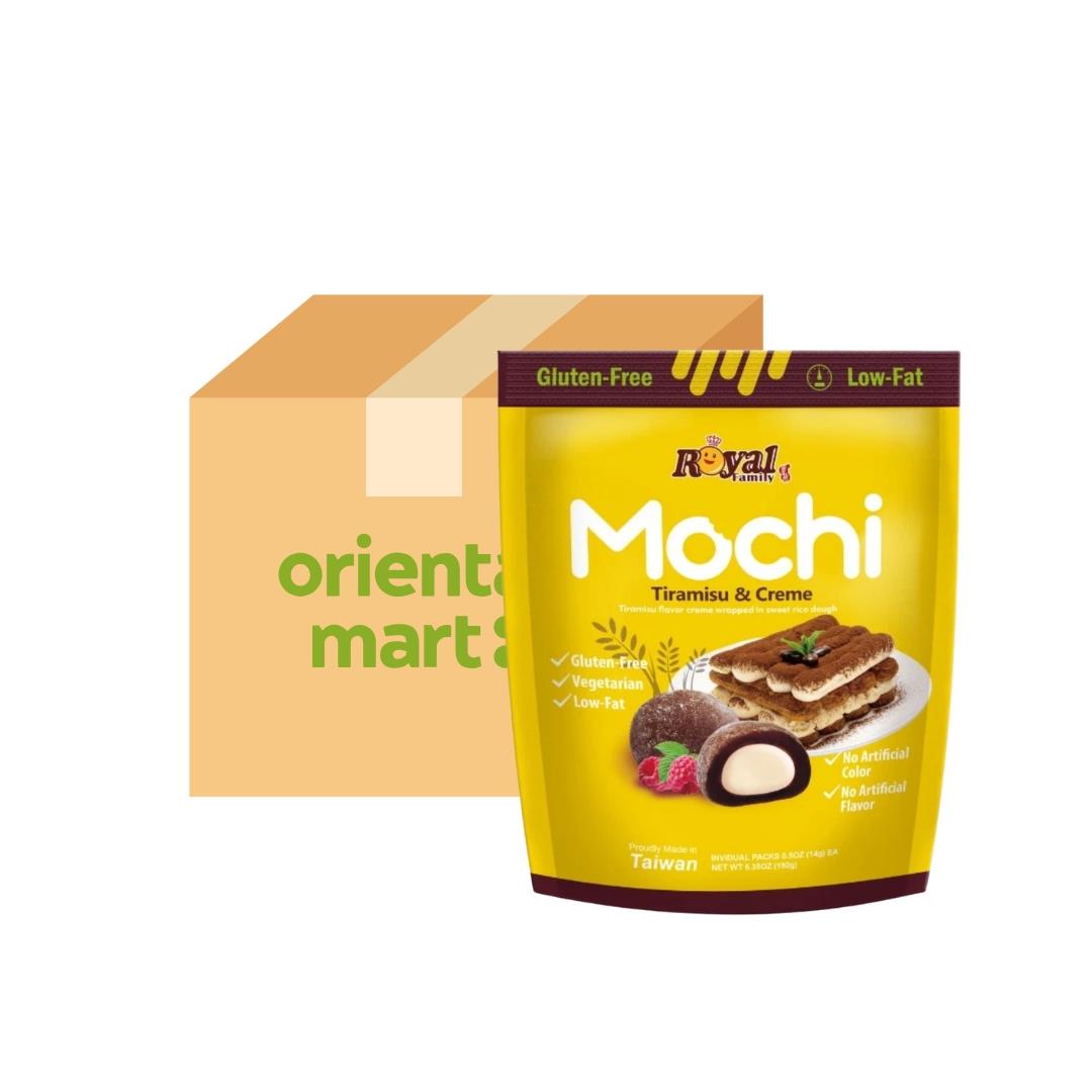 Royal Family Tiramisu & Creme Mochi (Case of 12)