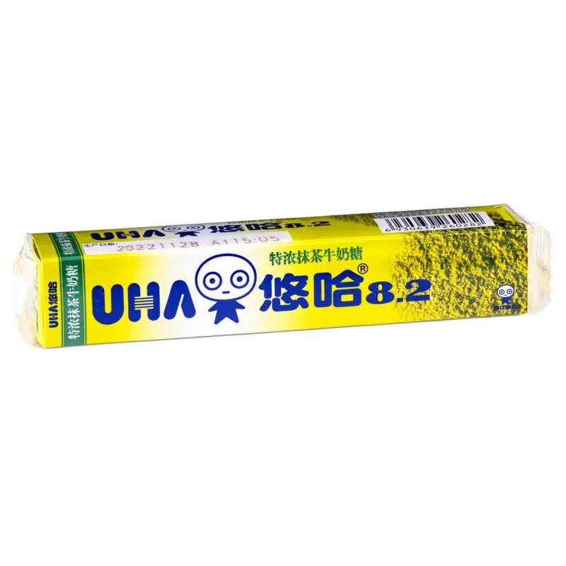 UHA Tokuno 8.2 Milk Candy (抹茶味) 悠哈 8.2 特浓抹茶牛奶糖