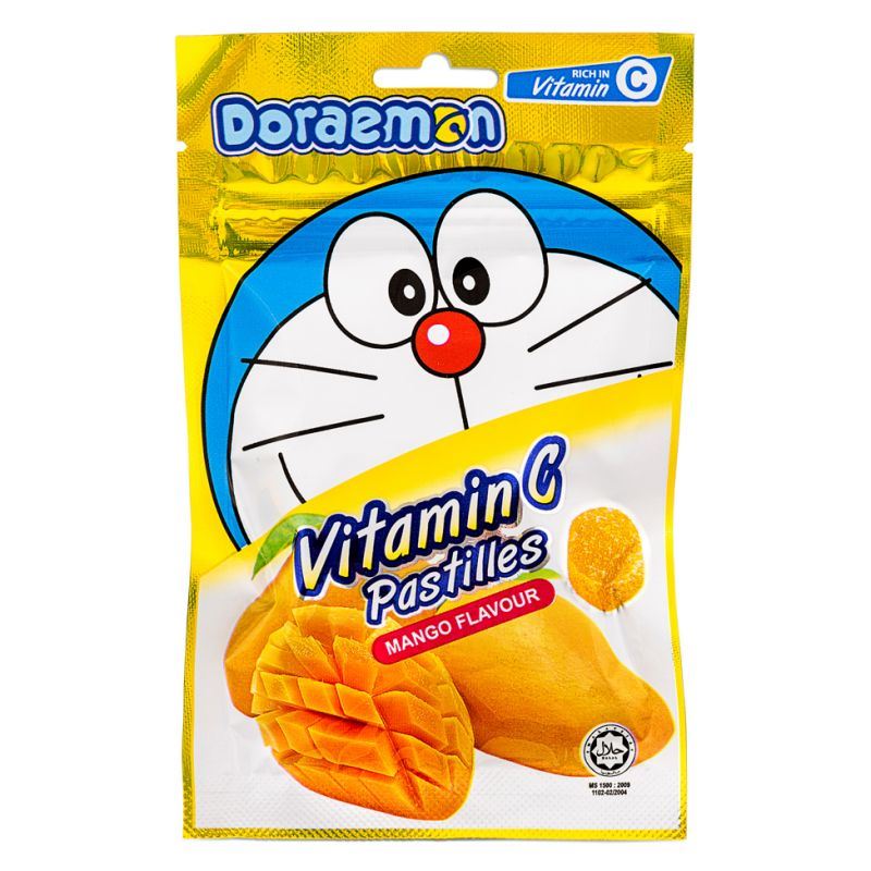 大腳野人多啦A夢維他命C軟糖(芒果味)