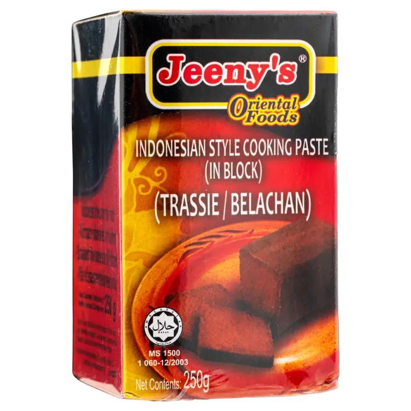 Jeeny's Indonisian Style Cooking Paste In Block (Trassie / Belachan)