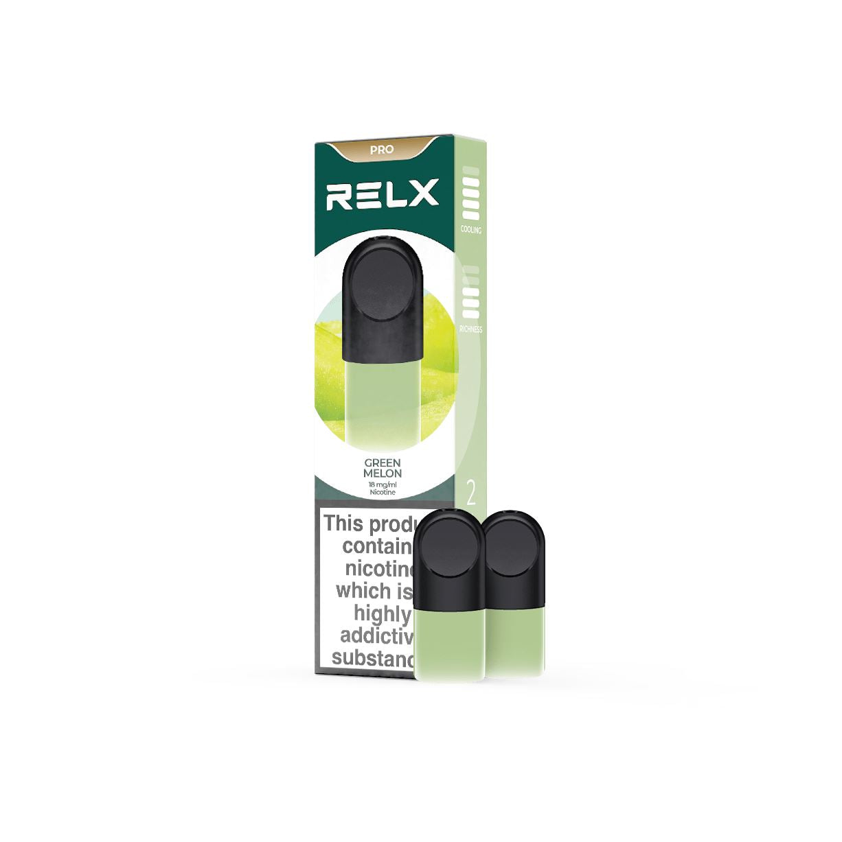 Relx 悅刻菸彈 Pro (綠豆冰棒)