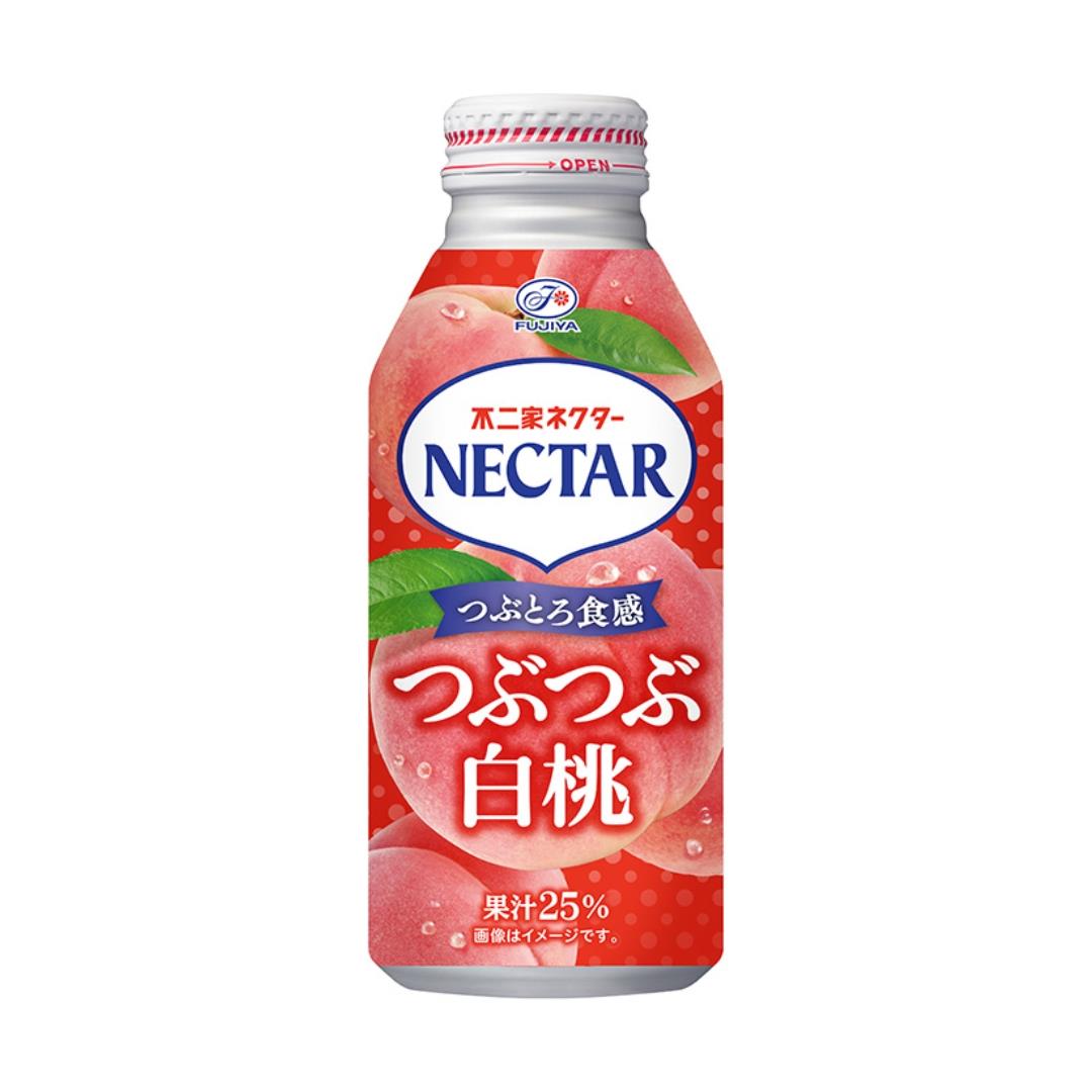 Fujiya Nectar White Peach Juice Drink ネクターつぶつぶ白桃 - Best Before: 30/11/2026