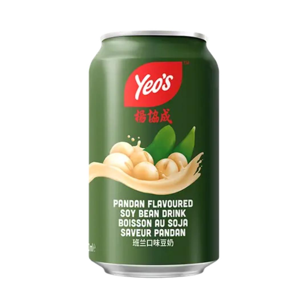 Yeo's Soy Bean Drink (Pandan Flavour) 楊協成 斑蘭口味豆奶