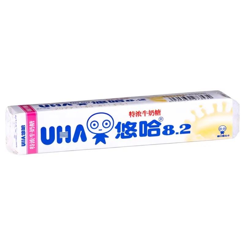 UHA德野8.2牛奶糖(原味) 悠哈8.2特浓牛奶糖