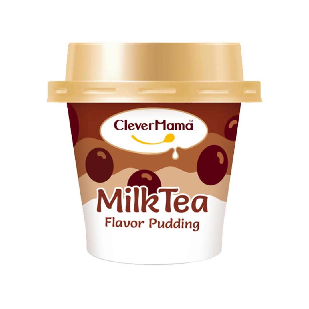 Clever Mama Milk Tea Flavour Pudding 巧媽媽 珍珠奶茶味布丁