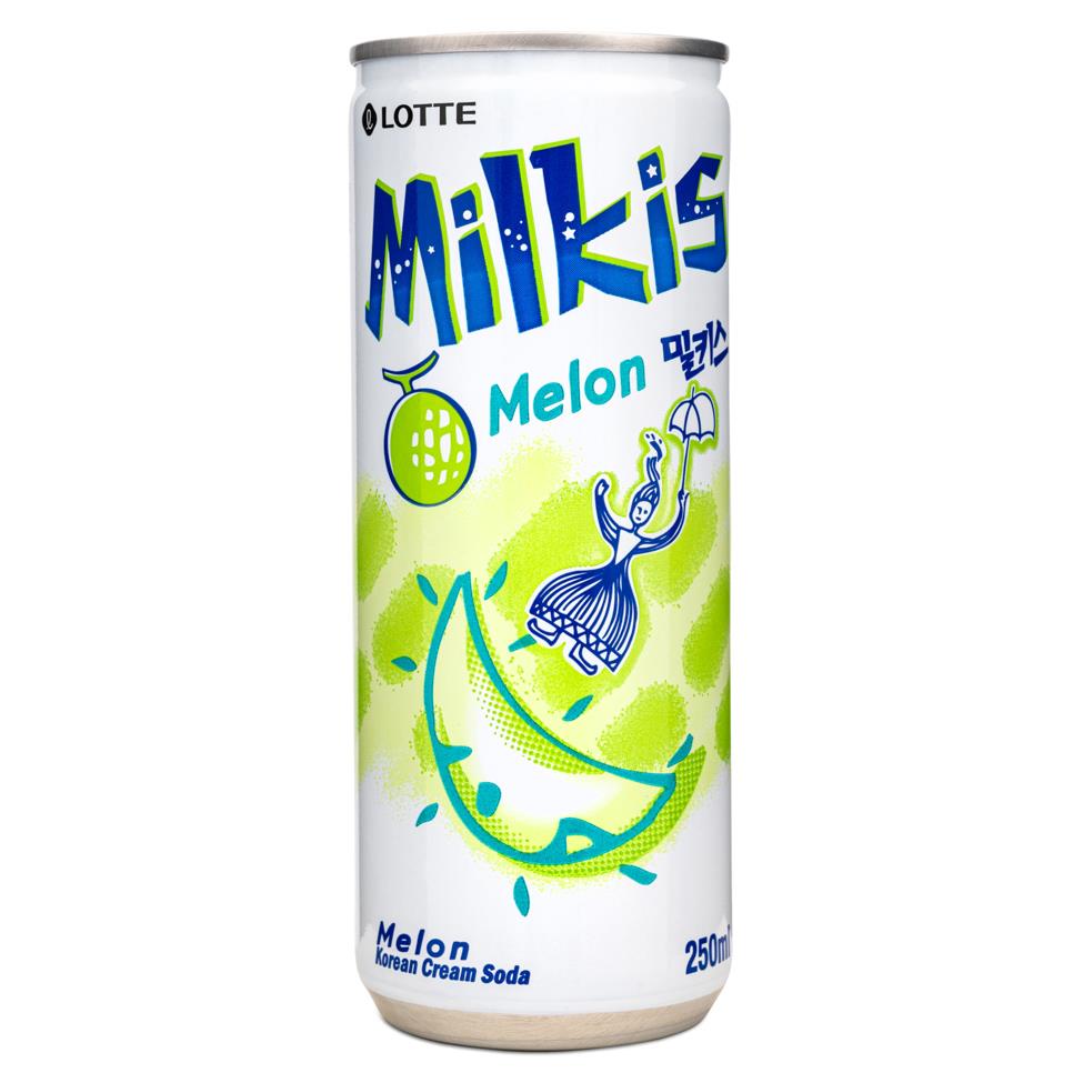 樂天Milkis奶油汽水(哈密瓜口味)