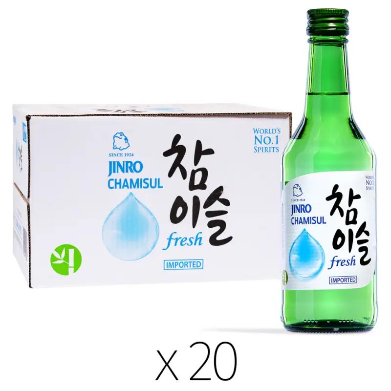 真露新鮮燒酒 真露 (酒精濃度 16.5%) (350毫升 x 20)