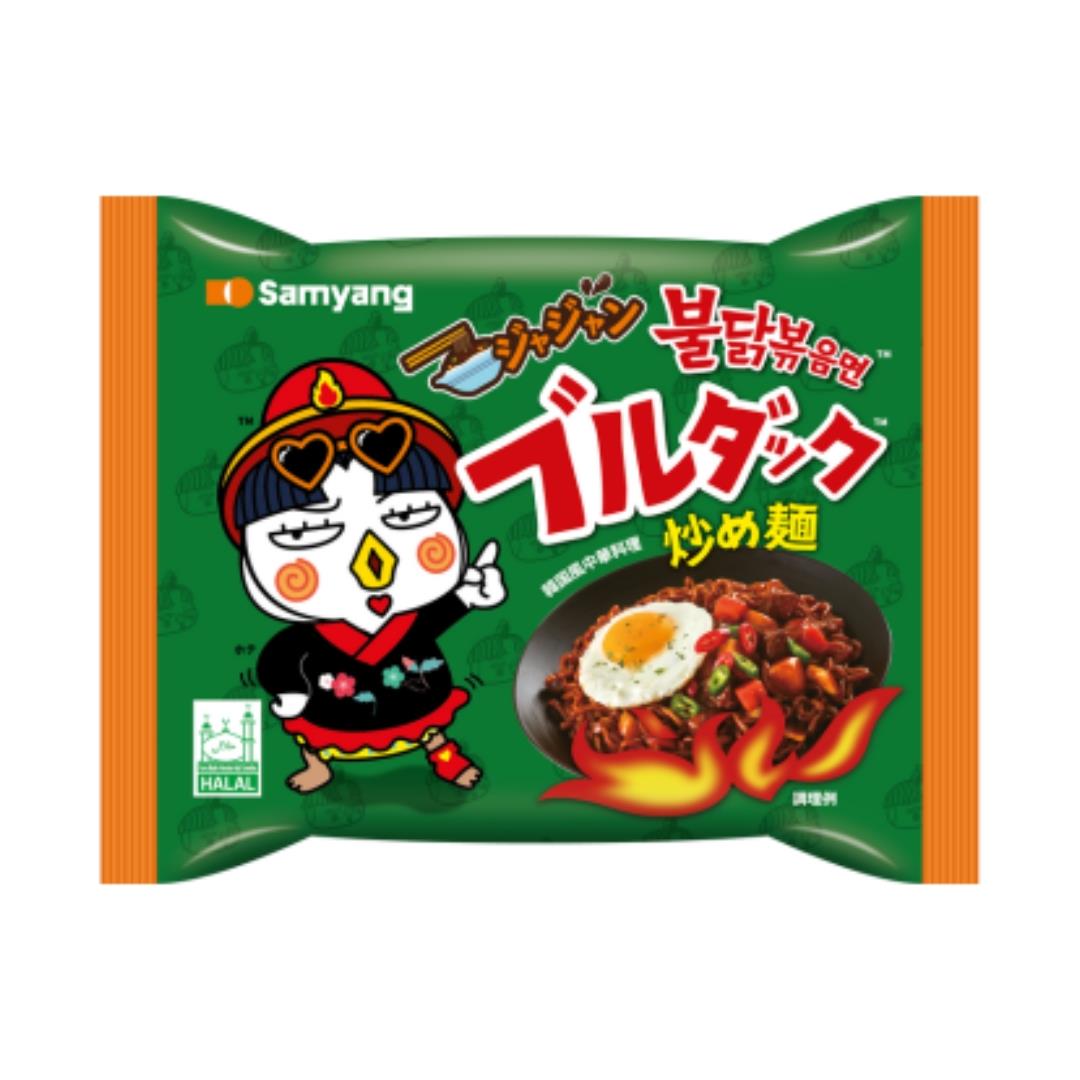 Samyang Buldak Hot Chicken Flavour Ramen (Jjajang) (JPN Version) ジャジャンブルダック炒め麺