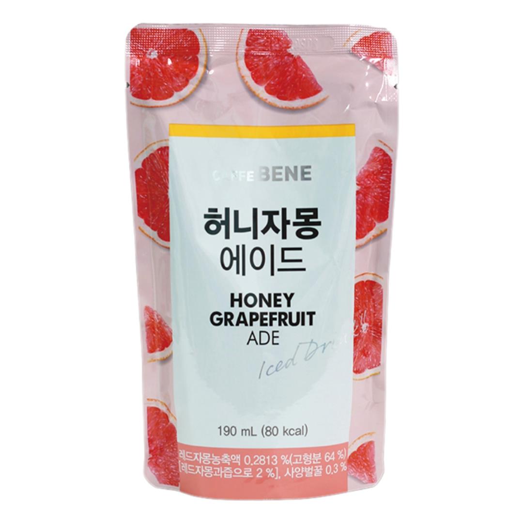 Caffebene Honey Grapefruit Ade Pouch Drink 카페베네 허니자몽에이드