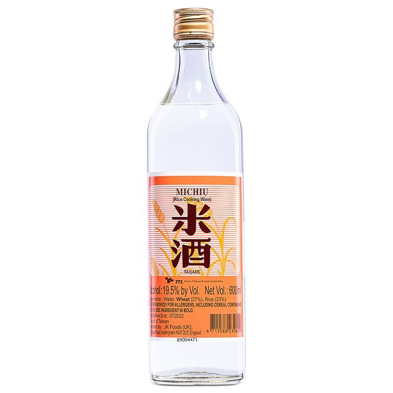 Taijade Michiu (Rice Cooking Wine) 台灣米酒 (ABV 19.5%)