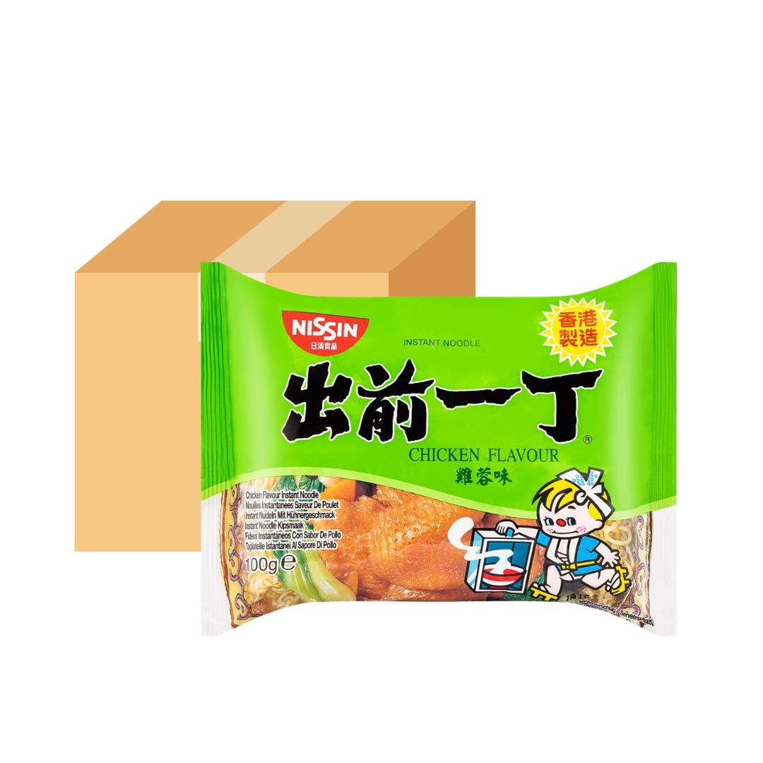Nissin Chicken Flavour Instant Noodles (Case of 30) 出前一丁 雞蓉味即食湯麵 (30包)