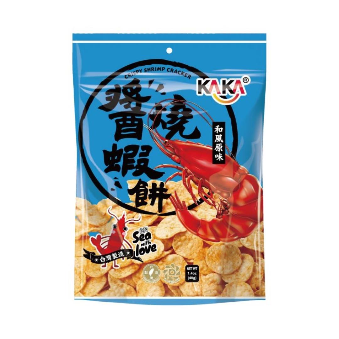 KAKA Crispy Shrimp Cracker (Classic Flavour) 醬燒蝦餅 (和風原味)