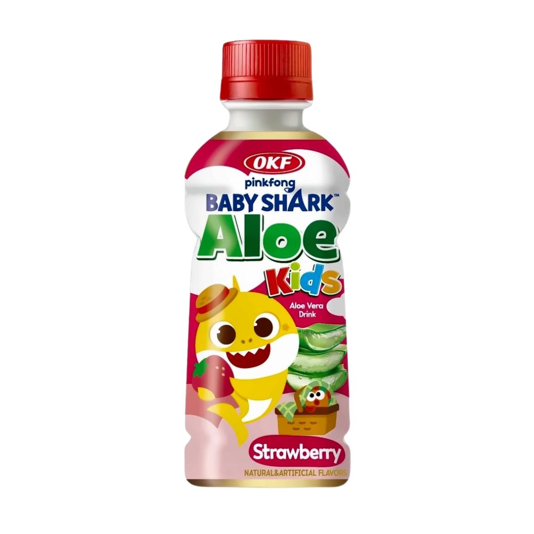 OKF Pinkfong Baby Shark Aloe Kids Drink (Strawberry Flavour)