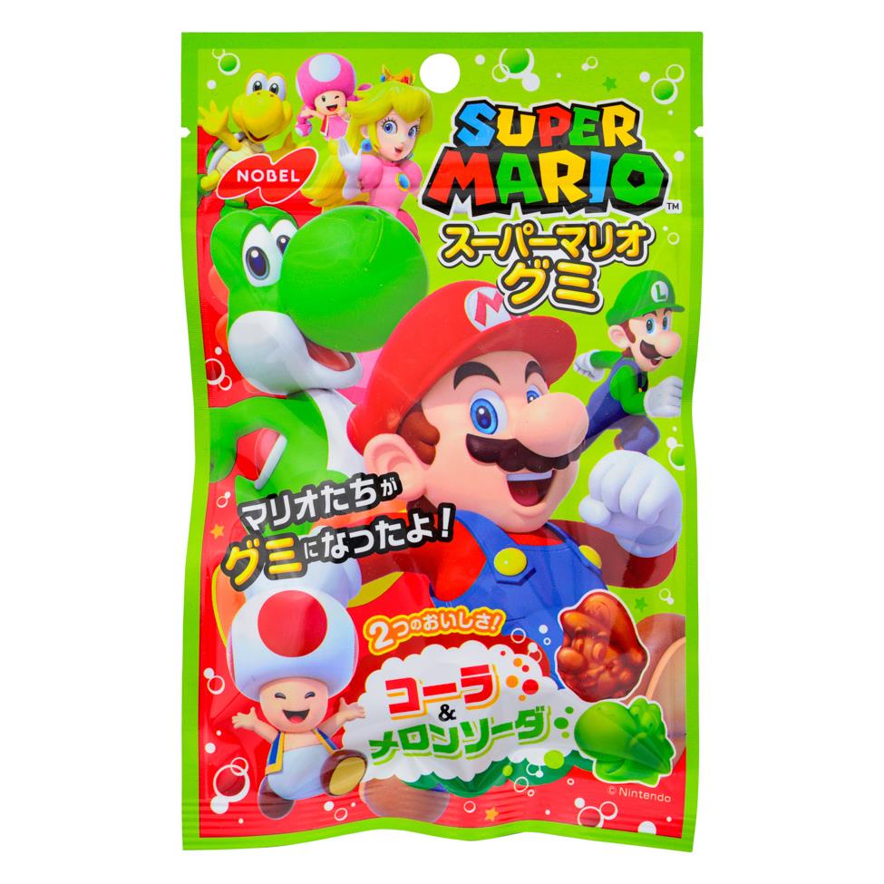 Nobel Super Mario Gummy Candy 超級瑪利歐軟糖