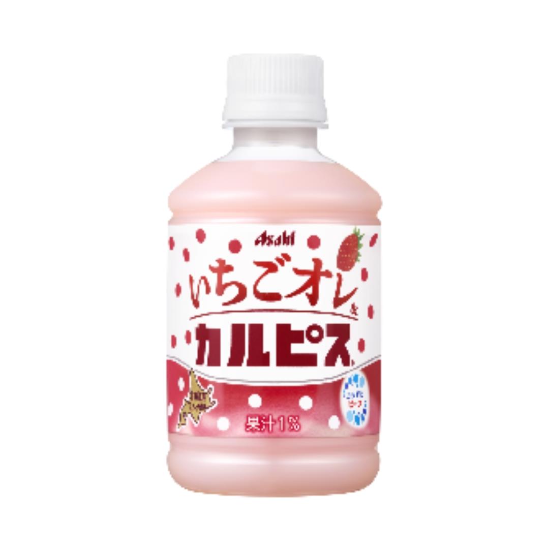 Asahi Calpis Strawberry Yogurt Drink いちごオレ&カルピス