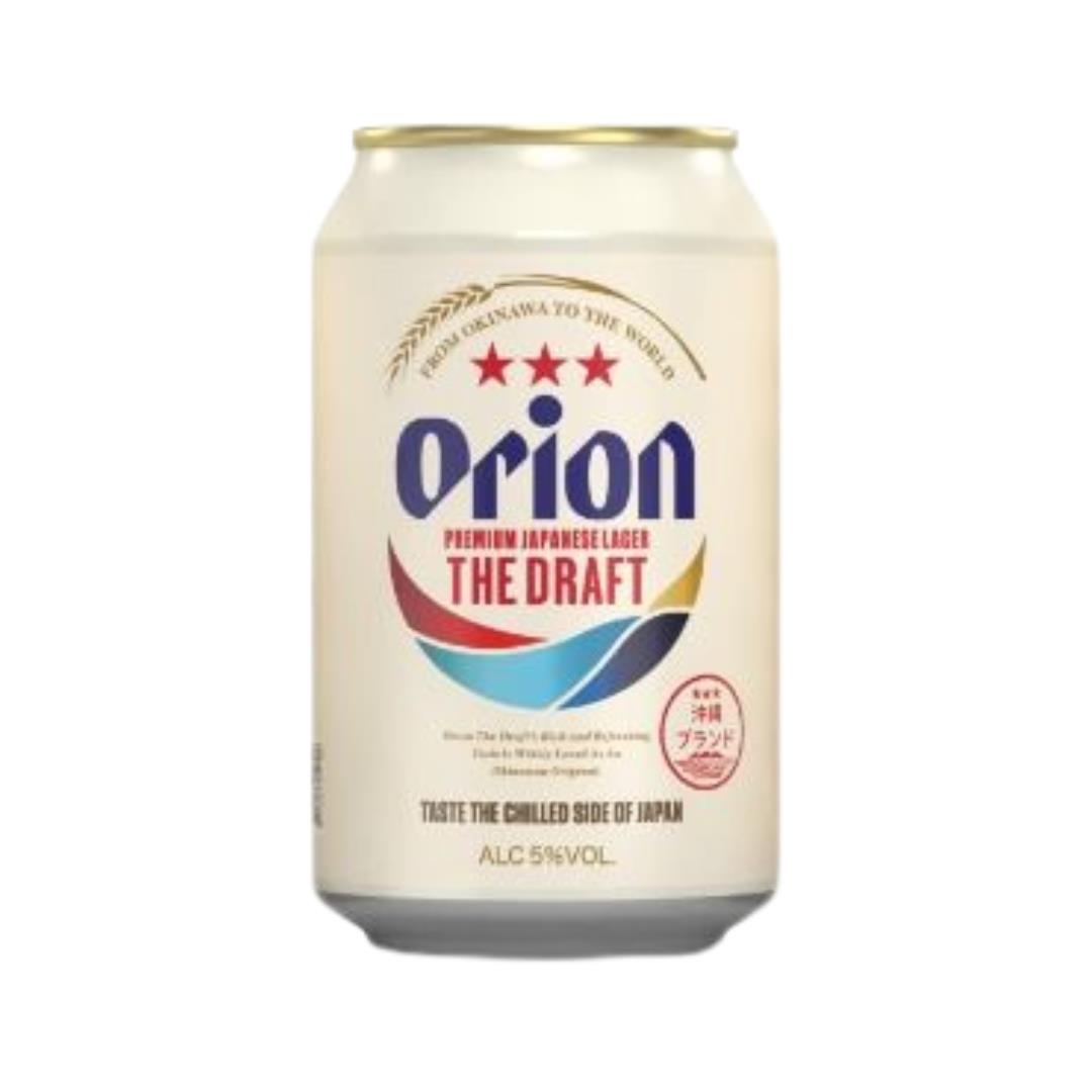 Orion Premium Japanese Lager The Draft Beer Can (ABV 5%)