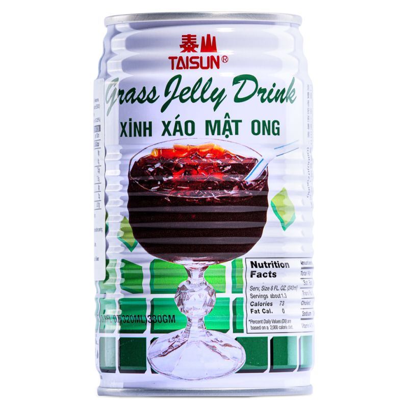 Taisun Grass Jelly Drink 泰山 仙草蜜 (涼粉露)