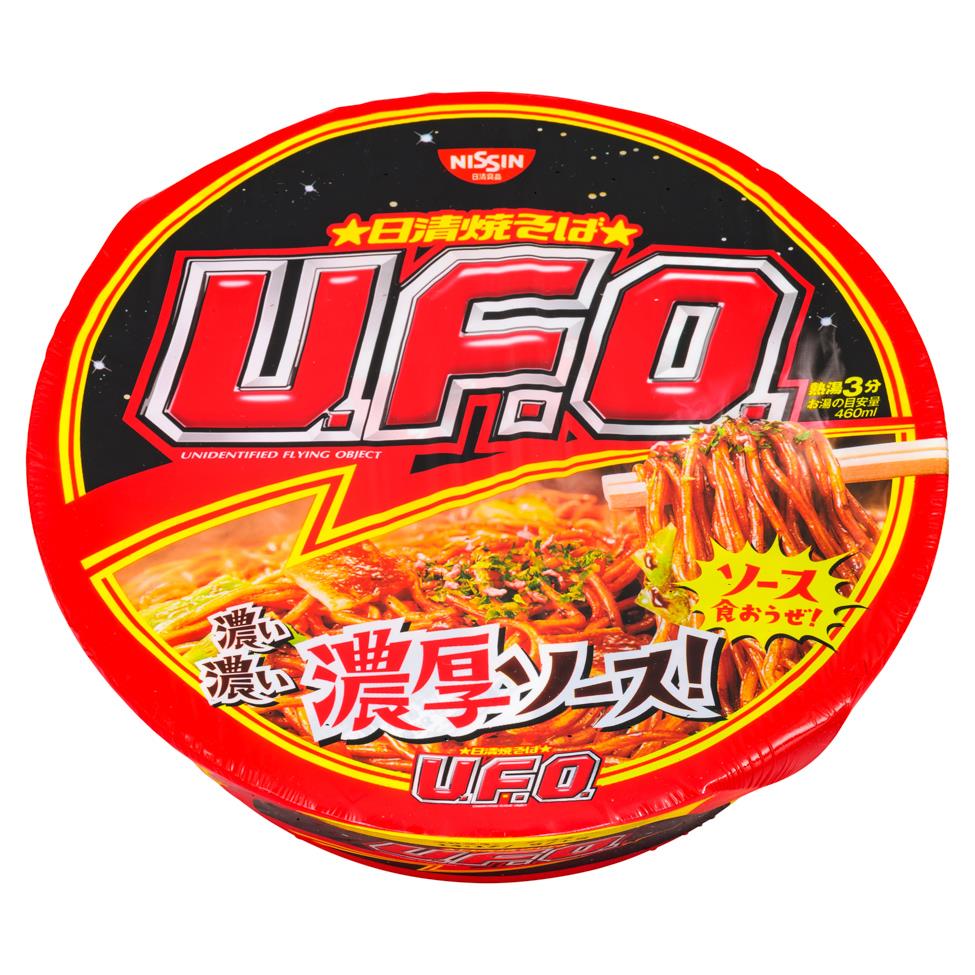 Nissin UFO Instant Yakisoba - Pan Fried Noodles (Original Flavour) (JPN Version) 日清 日本版飛碟炒麵 (原味)