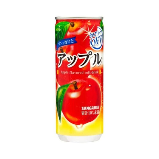 Sangaria Apple Flavoured Soft Drink すっきりとアップル