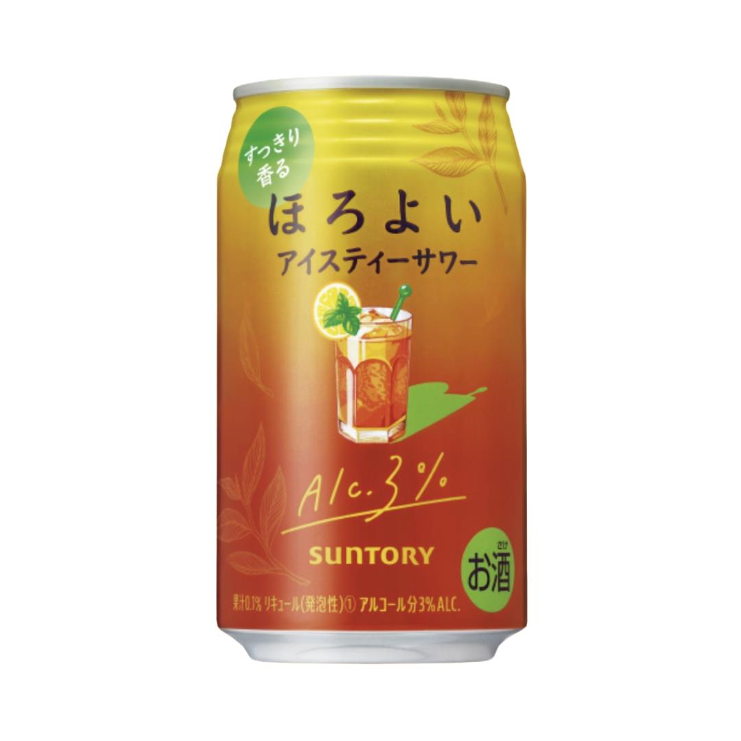 Suntory Horoyoi Cocktail Iced Tea Sour Chuhai Spritzer ほろよい アイスティーサワー (ABV 3%)