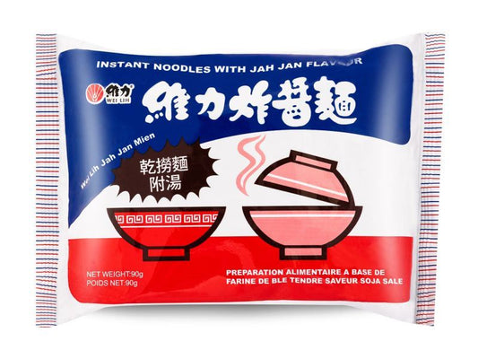 Wei Lih Instant Noodles with Jah Jan Flavour 維力 炸醬麵