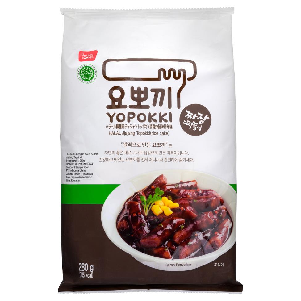 Young Poong Yopokki HALAL Jjajang Topokki (Rice Cake) 清真炸醬味炒年糕