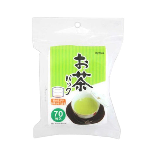 Kyowa Fillable Teabags with Gusset (70 Sheets) お茶パック マチ付き (70枚)