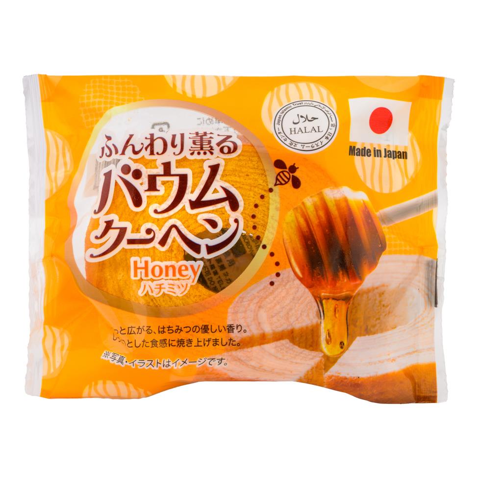 Taiyo Halal Baumkuchen (Honey Flavour) ふんわり薫る パウム クーヘン (ハチミツ)