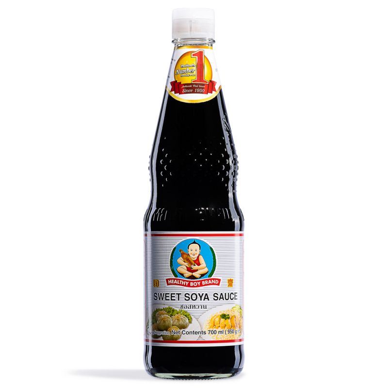 Dek Som Boon (Healthy Boy) Sweet Soy Sauce 肥兒標牌 甜豉油