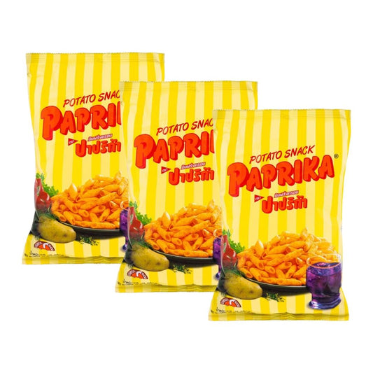 Paprika Potato Snack (Pack of 3) 巴比卡 馬鈴薯片 (3包裝)