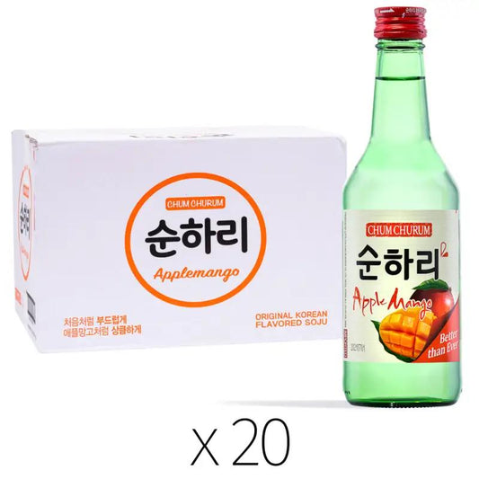Chum Churum 蘋果芒果燒酒 (酒精濃度 12.0%) (20 入箱)