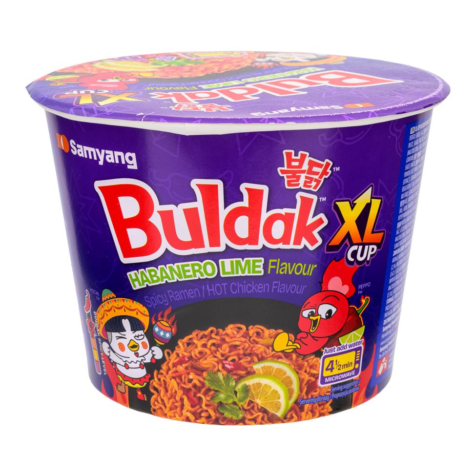 Samyang Buldak Hot Chicken Flavour Ramen Big Bowl (Habanero Lime)