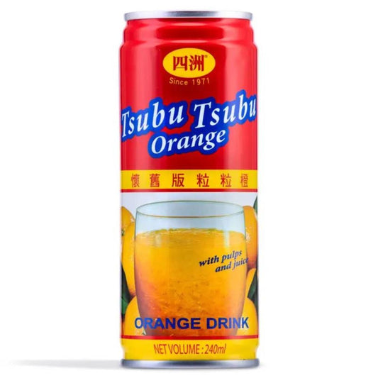 Tsubu Tsubu Orange with Pulps and Juice Drink 懷舊版粒粒橙