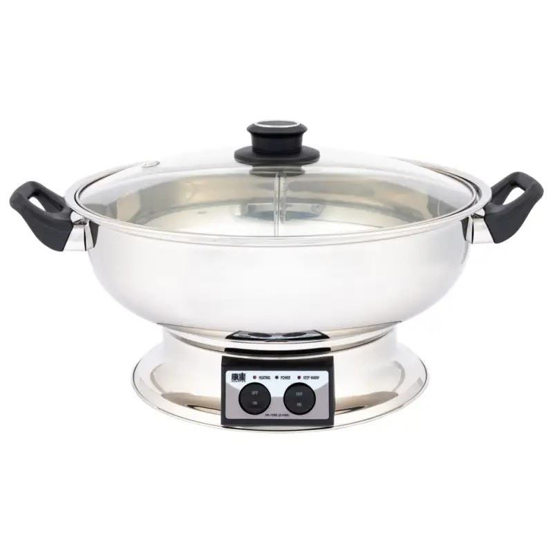 Honstar Electric Hot Pot (with Divider) 康星 兩邊分隔火鍋 (HS-120B)