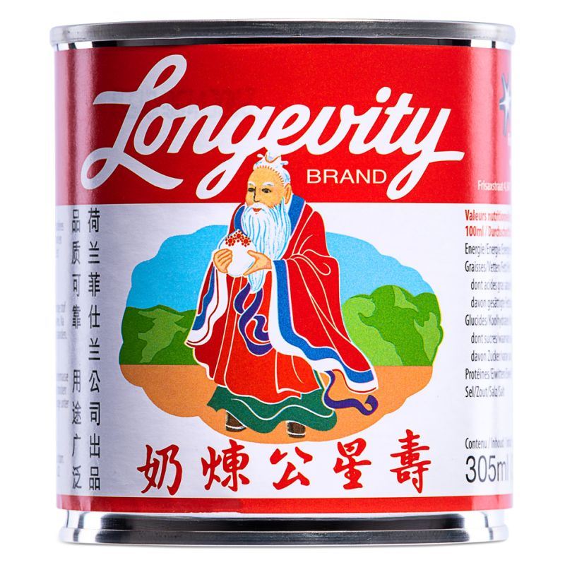 Longevity Brand Sweetened Condensed Milk 壽星公 煉奶