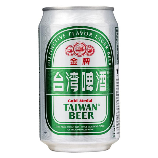 Gold Medal Taiwan Beer 金牌台灣啤酒 (ABV 5%)