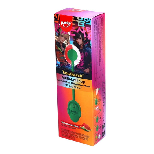 Amos TastySounds Audio Lollipop (Watermelon Flavour) (K-pop Music)
