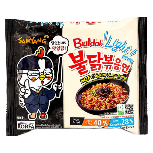 Samyang Buldak Hot Chicken Flavour Ramen (Light)