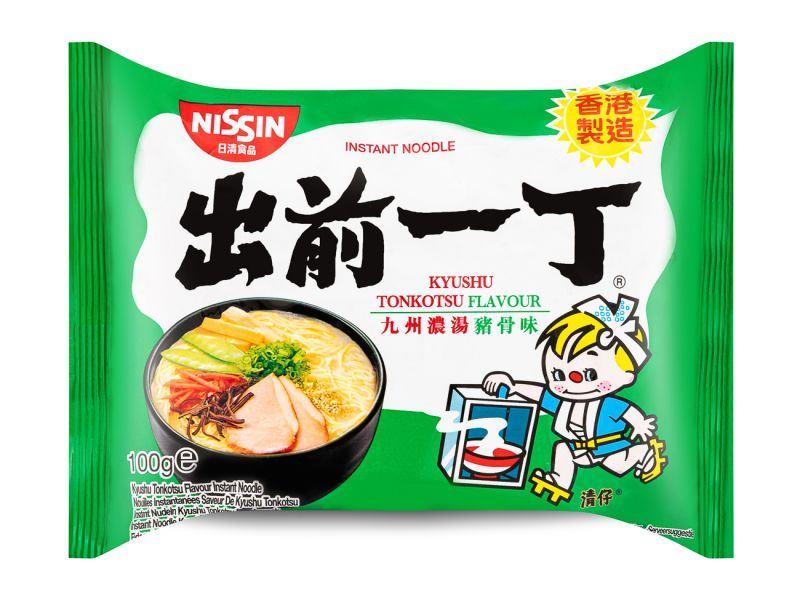 (BUNDLE) Nissin Kyushu Tonkotsu Flavour Instant Noodles 出前一丁 九州濃湯豬骨味即食湯麵 (100g*30)*3