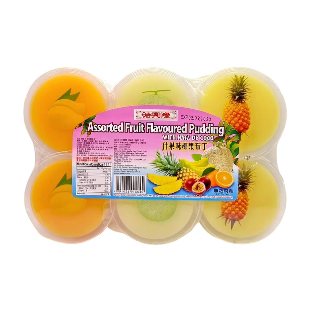 Sze Hing Loong Assorted Fruit Pudding with Nata De Coco 時興隆 什果味椰果布丁