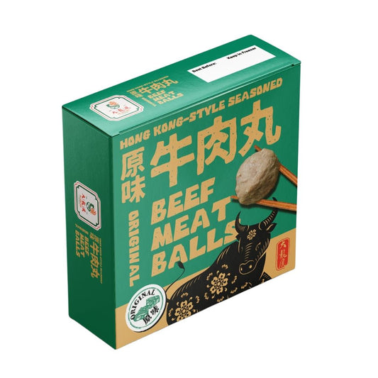 大龍鳳 原味港式急凍調味牛肉丸