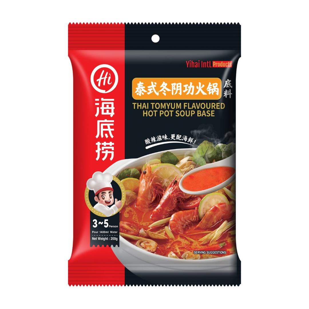 Haidilao Tom Yum Flavoured Hot Pot Soup Base 海底撈 泰式冬陰功火鍋底料 - Best Before: 08/12/2026