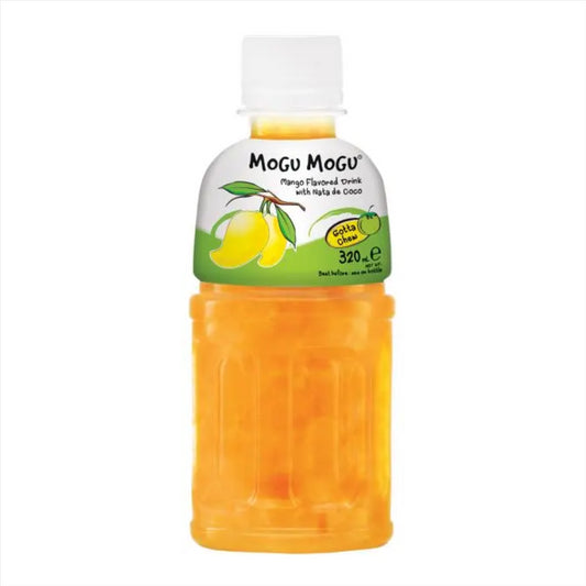 Mogu Mogu Mango Flavored Drink with Nata De Coco