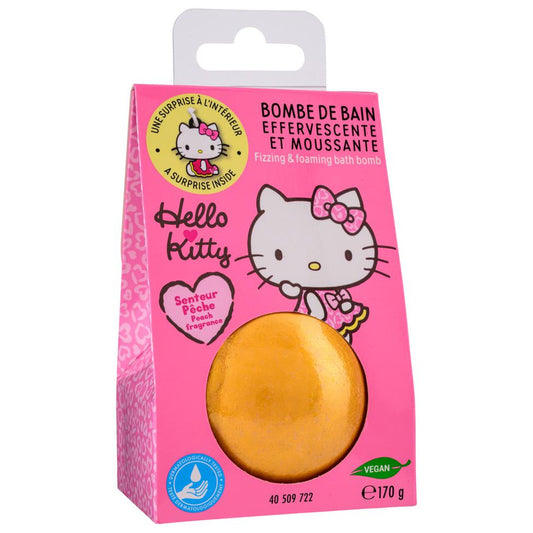 Hello Kitty Fizzing & Foaming Bath Bomb (Peach Fragrance)