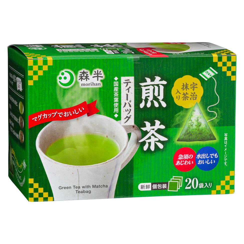 Morihan Sencha with Uji Matcha Tea Bag (20 pcs)