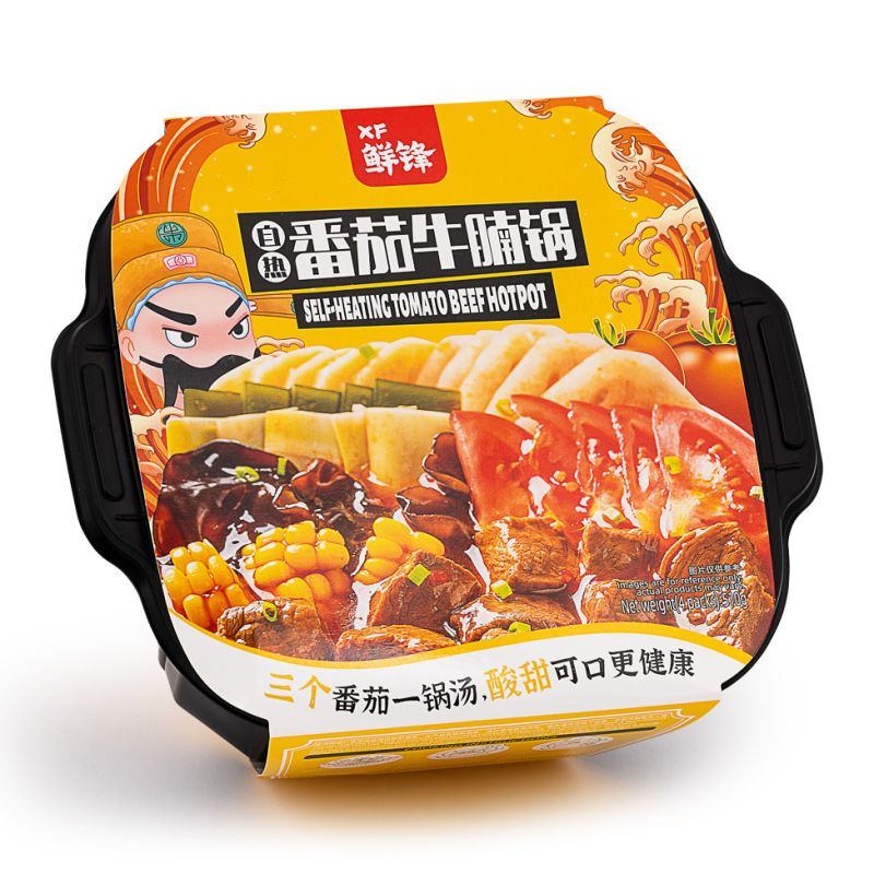 Xian Feng Self-Heating Tomato Beef Hotpot 鮮鋒 自熱番茄牛腩鍋