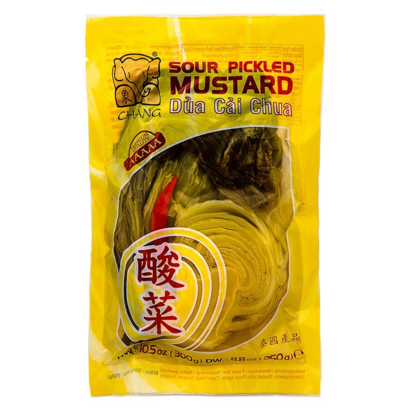 Chang Pickled Sour Mustard with Chilli 象牌 辣酸菜